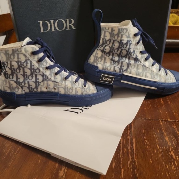 Dior sneakers Walk’N’Dior size 44 blue and white - Picture 4 of 6